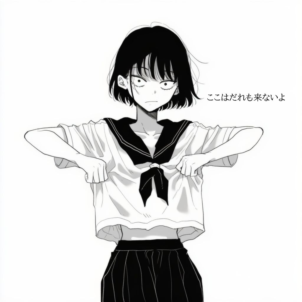 サンプル画像5:目つきが悪いダウナー系サブカルJKに無許可中出しして妊娠させる(ハラメウメ) [d_661228]