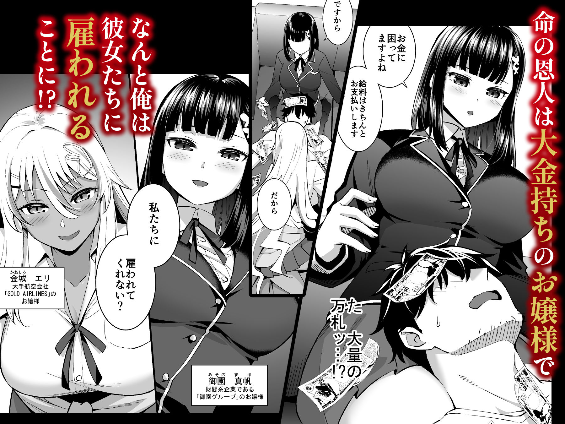 サンプル画像3:ビッチお嬢様の雇われペット〜無職の俺がセフレ契約する話〜(どうしょく) [d_661252]