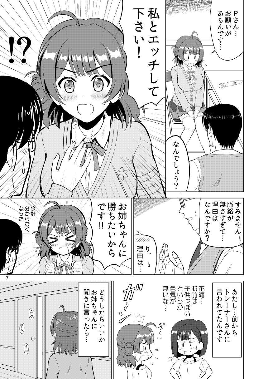 サンプル画像2:えっちしましょ？プロデューサーさん(KNIGHTS) [d_661275]