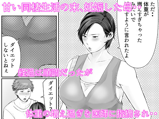 サンプル画像1:独り暮らしの息子に迫られて・・・妊婦編(ぽぽっと電機1号店) [d_661711]