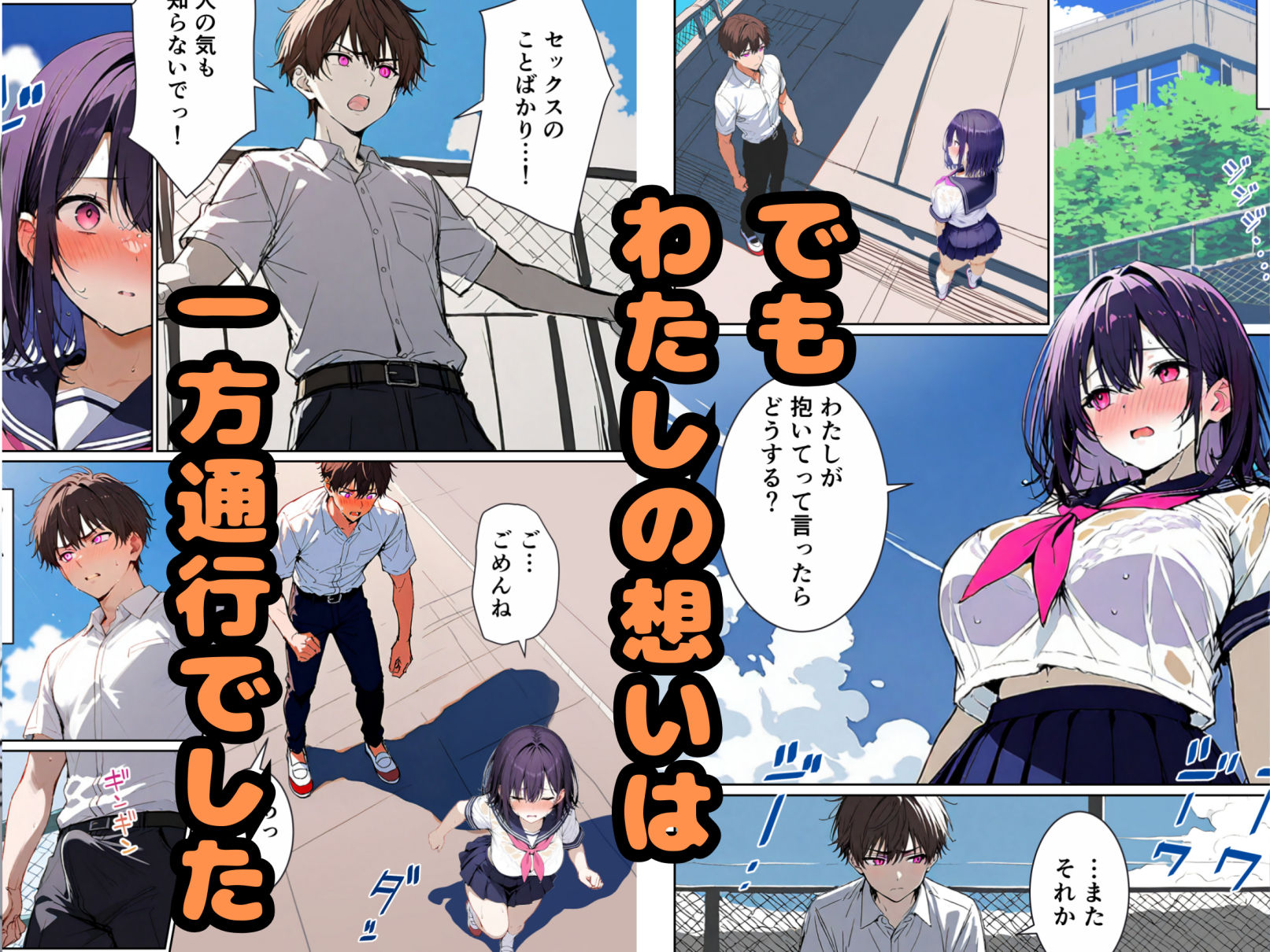 サンプル画像4:NTRの夏  パンツのシミはウソつけないの(めことおし) [d_662269]