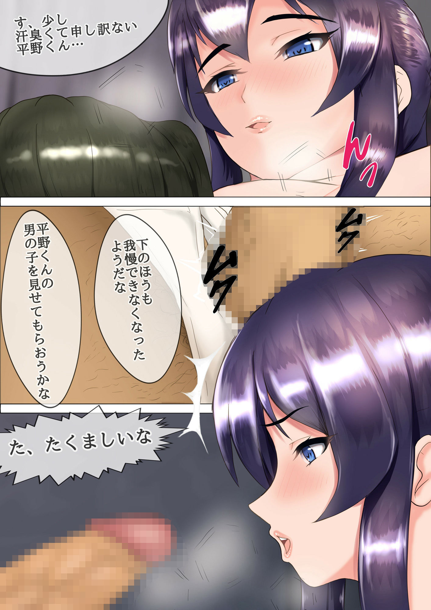 サンプル画像3:死ぬ前にっ！筆おろしして下さい！！(Hermit) [d_663163]