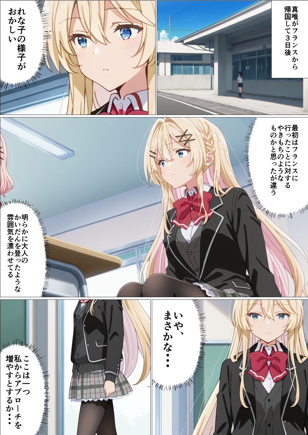 サンプル画像1:わたしがチンポを挿入できるわけないじゃん、ムリムリ！2(派遣社員) [d_663167]