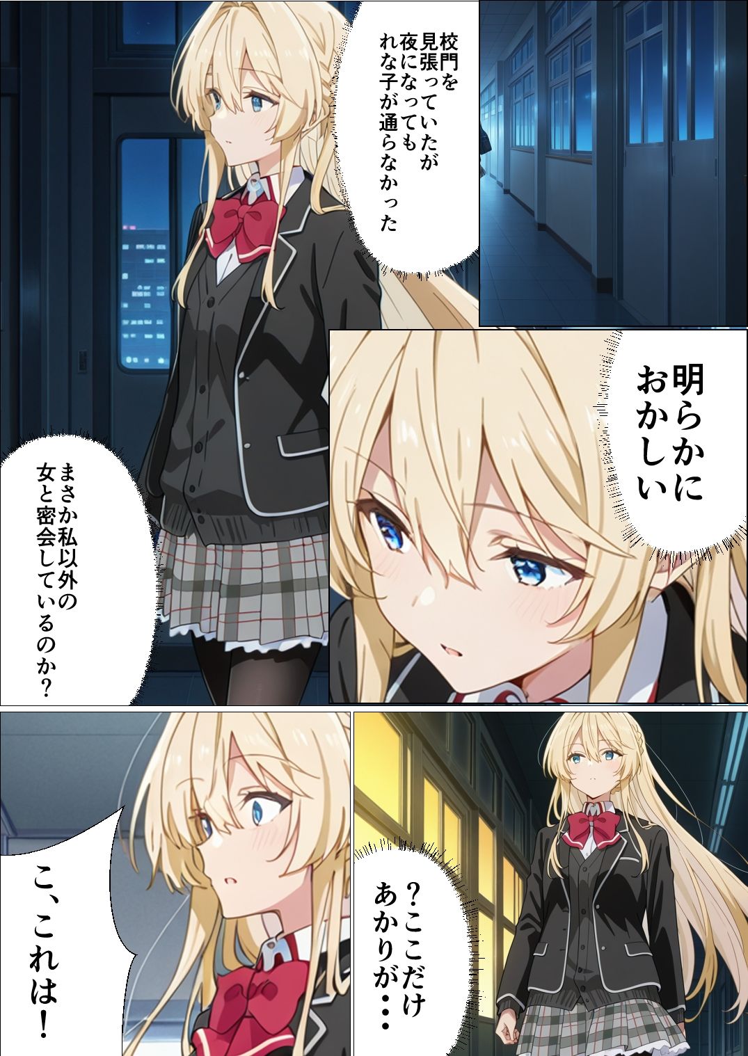 サンプル画像3:わたしがチンポを挿入できるわけないじゃん、ムリムリ！2(派遣社員) [d_663167]