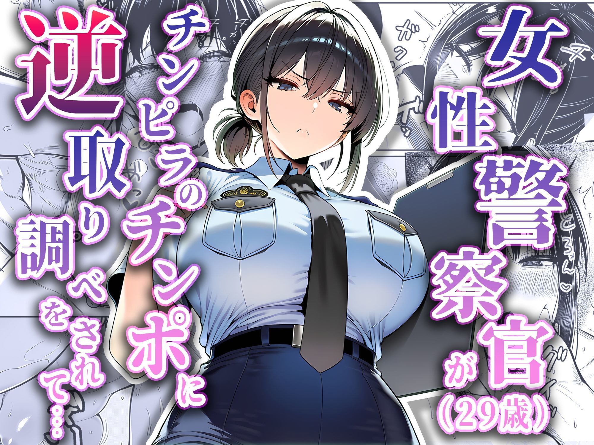 女性警察官（29歳）が、チンピラのチンポに逆取り調べをされて 画像10