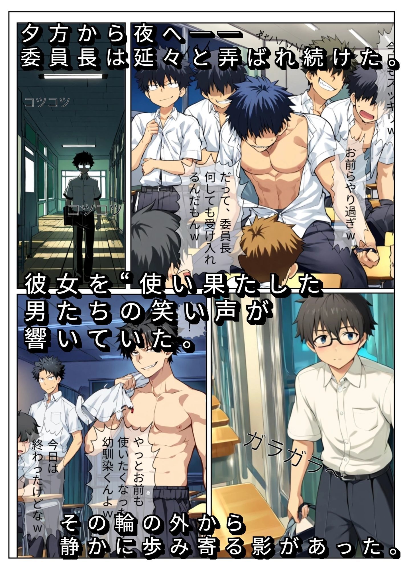 サンプル画像6:無表情の委員長はみんなの玩具(ネバーランド) [d_663579]