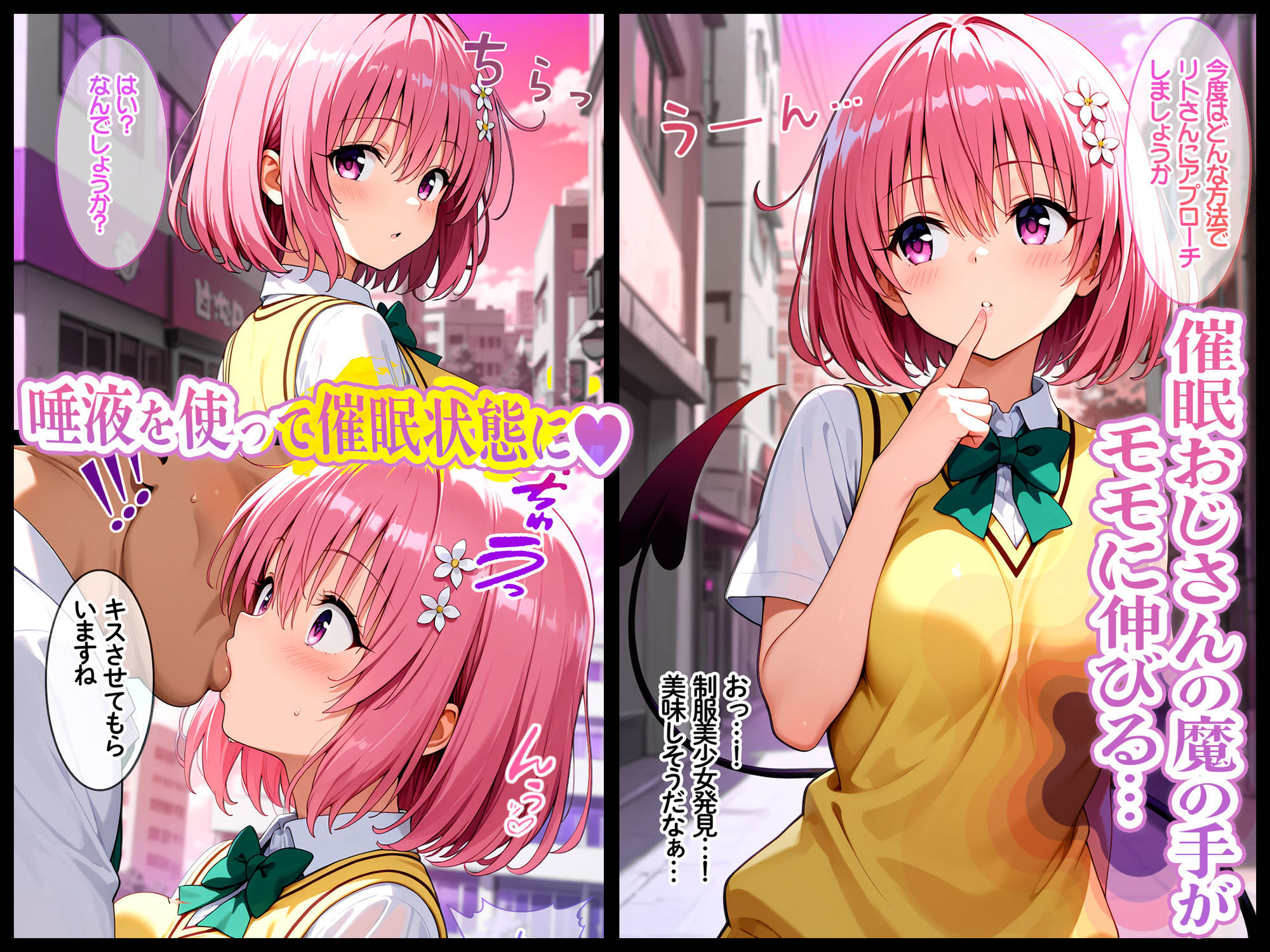 キスで意識トロトロ…催●いいなり調教 〜前編〜 画像1