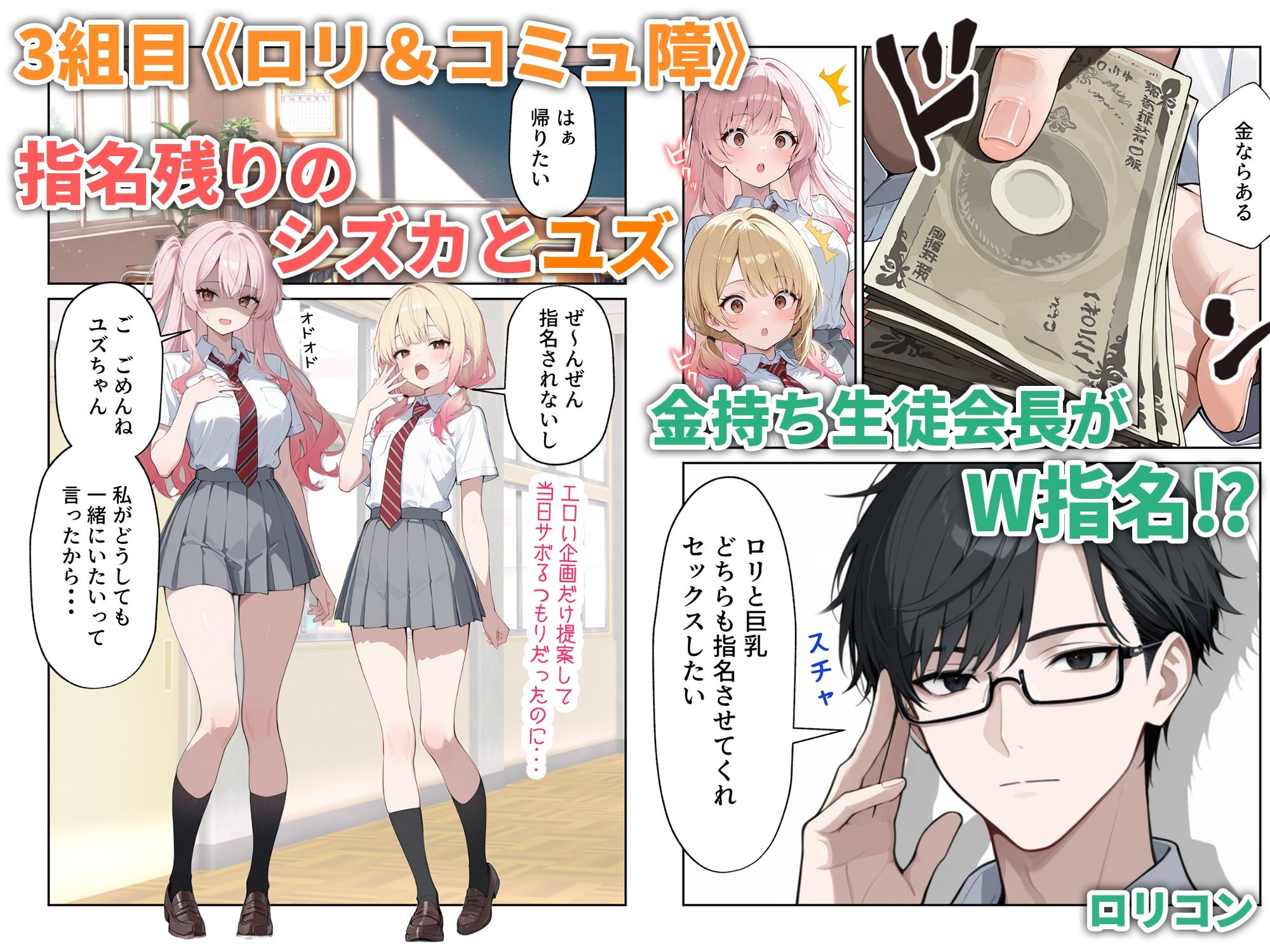 文化祭えっち JKの個室マッサージ喫茶で裏オプ甘々SEX(はーと) 画像8