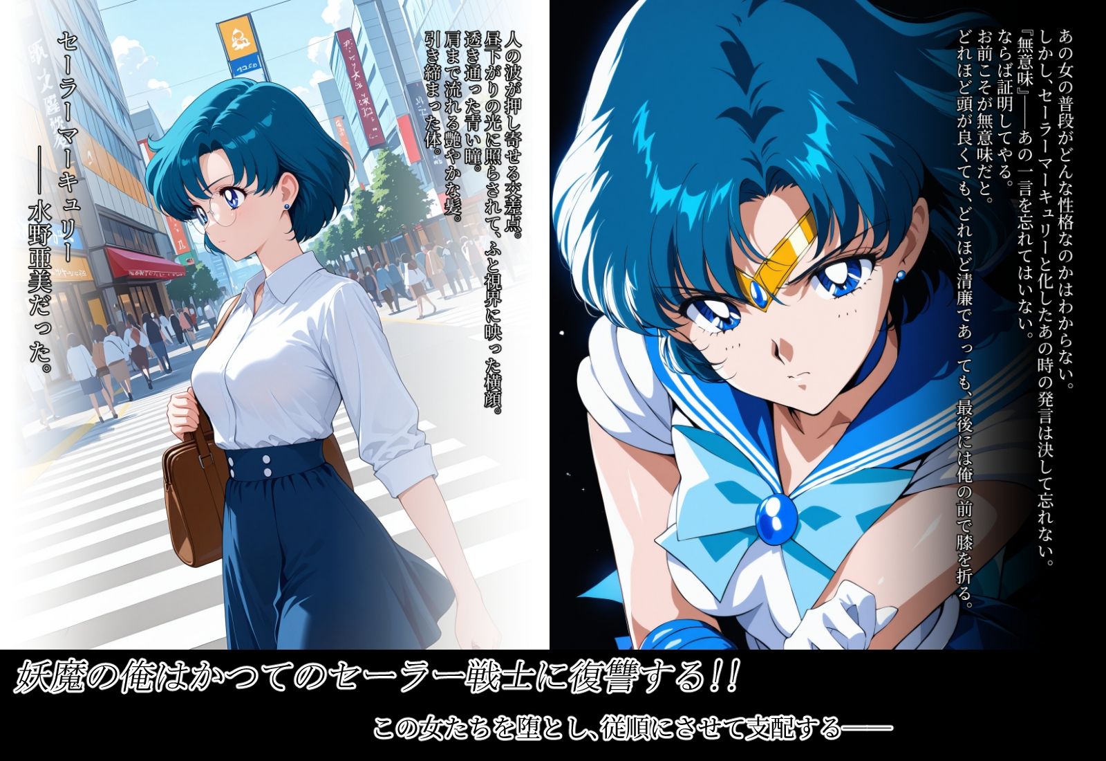 雑魚妖魔の俺がセーラー戦士を堕とすまで 画像1