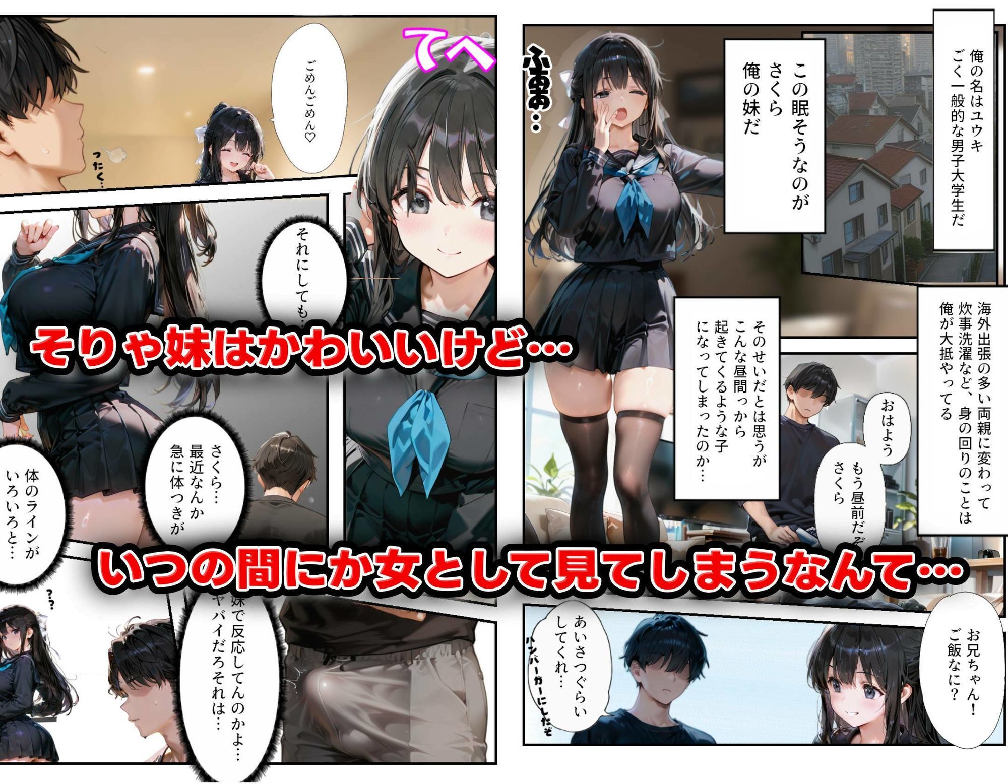妹専用の肉ディルドにさせられて毎日絞り取り！！ 画像2