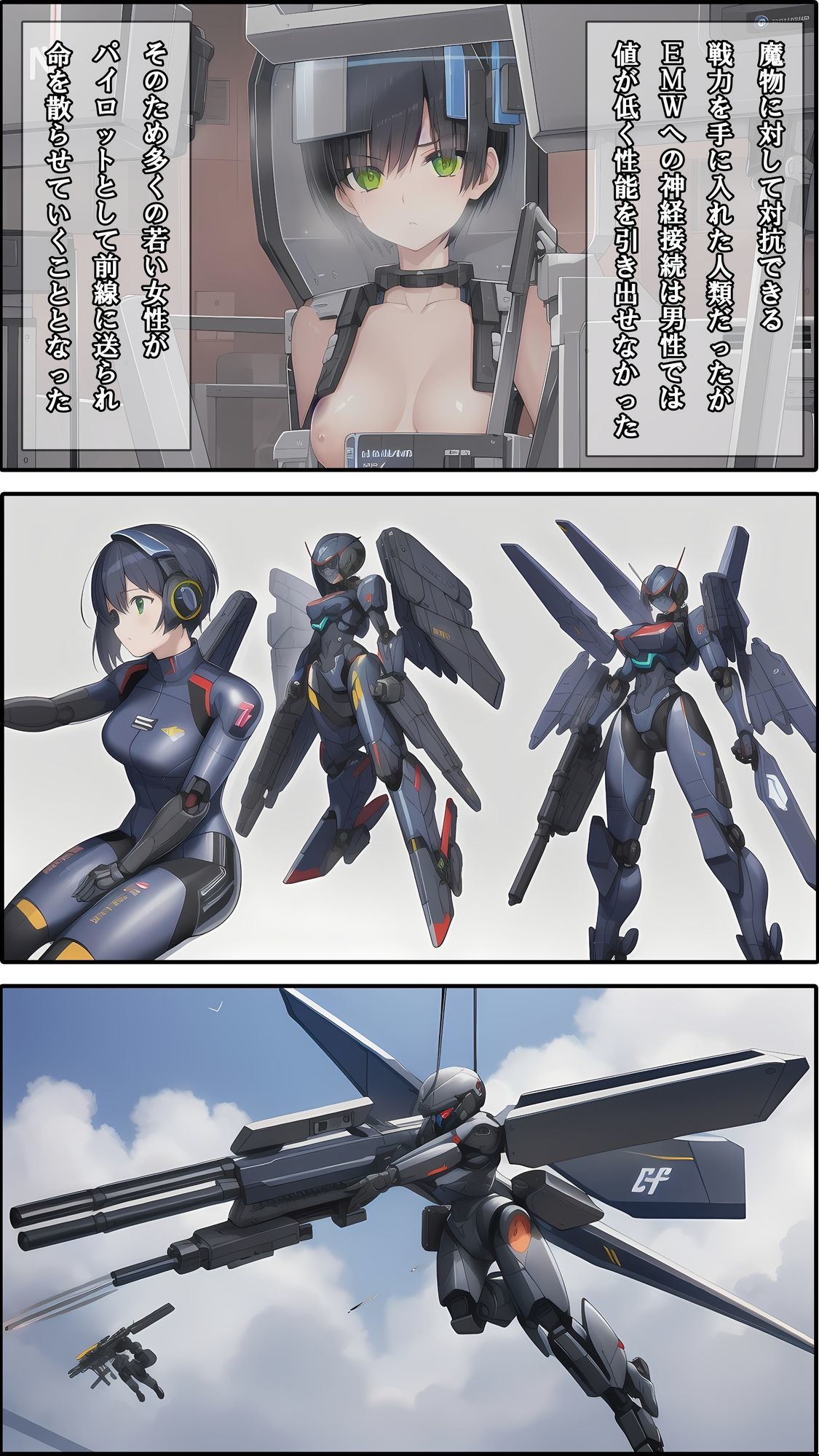 サンプル画像3:異世界転生:人間界への侵攻(melt) [d_666286]