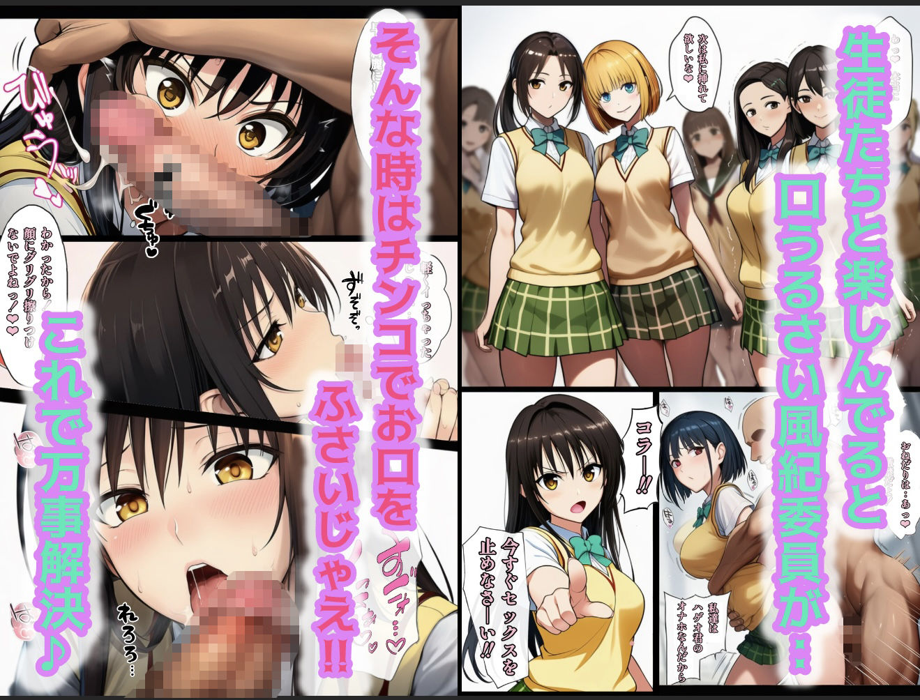 サンプル画像6:日常的ハレンチ学園2(ぴんぴん丸) [d_666428]