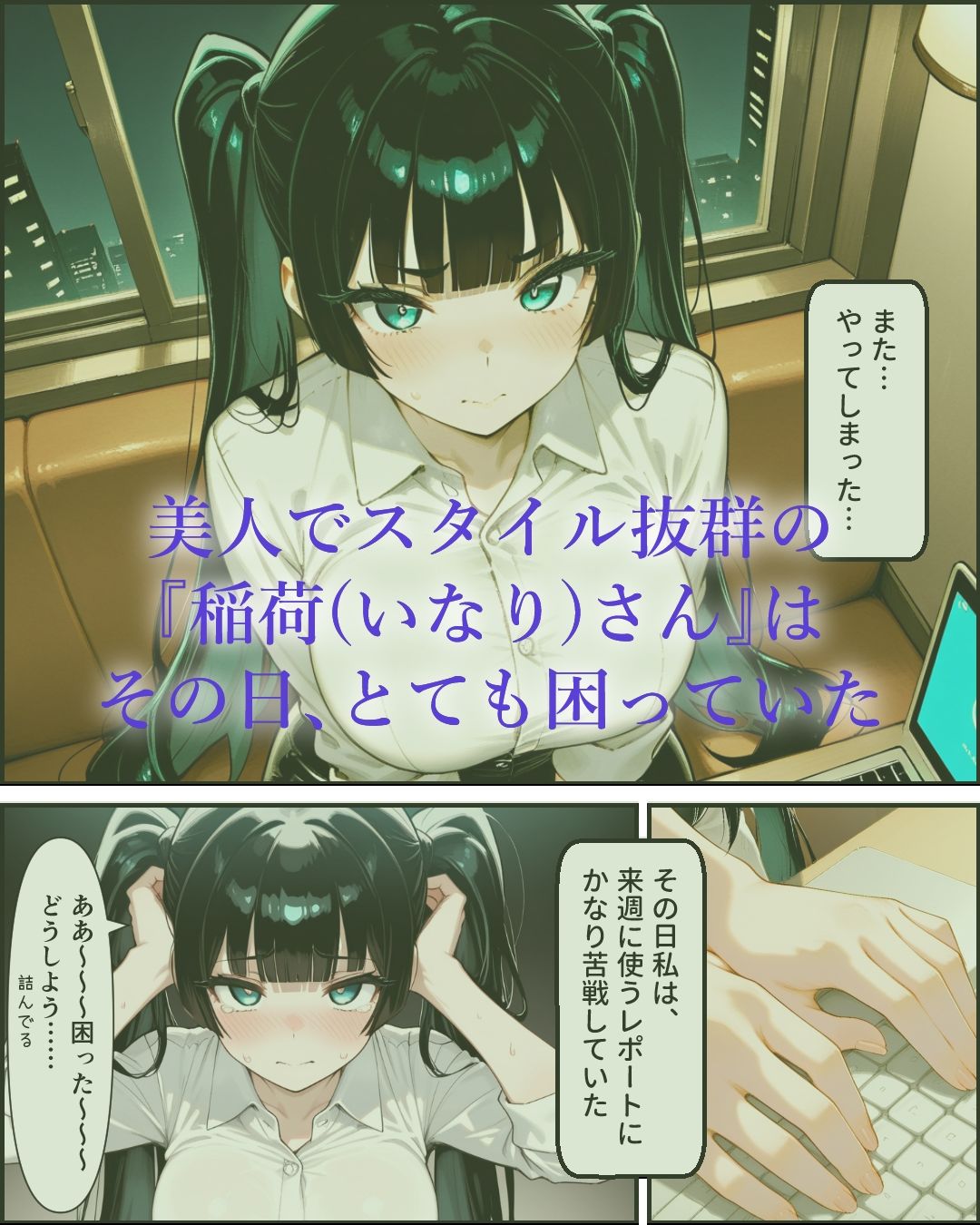 サンプル画像1:またやってしまった稲荷さん 2 〜先輩編〜(すしおばけ) [d_666863]