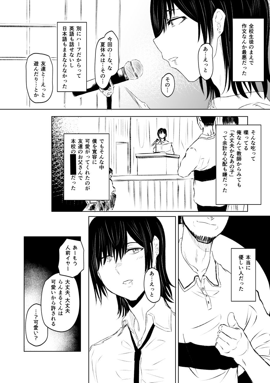 実録！マゾ男子学生らんまるちゃん 画像1