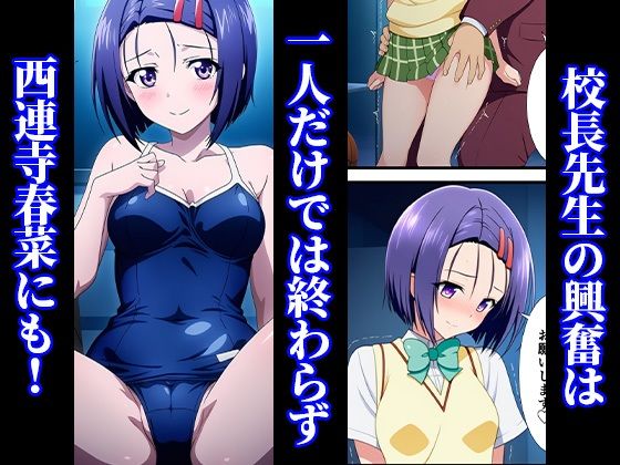 催〇でメス堕ちヒロイン -調教後はボテ腹ハーレム生活へ-【ToLOVEる 古手川 西連寺編】 画像4