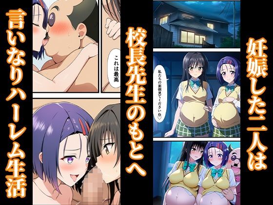 催〇でメス堕ちヒロイン -調教後はボテ腹ハーレム生活へ-【ToLOVEる 古手川 西連寺編】 画像7