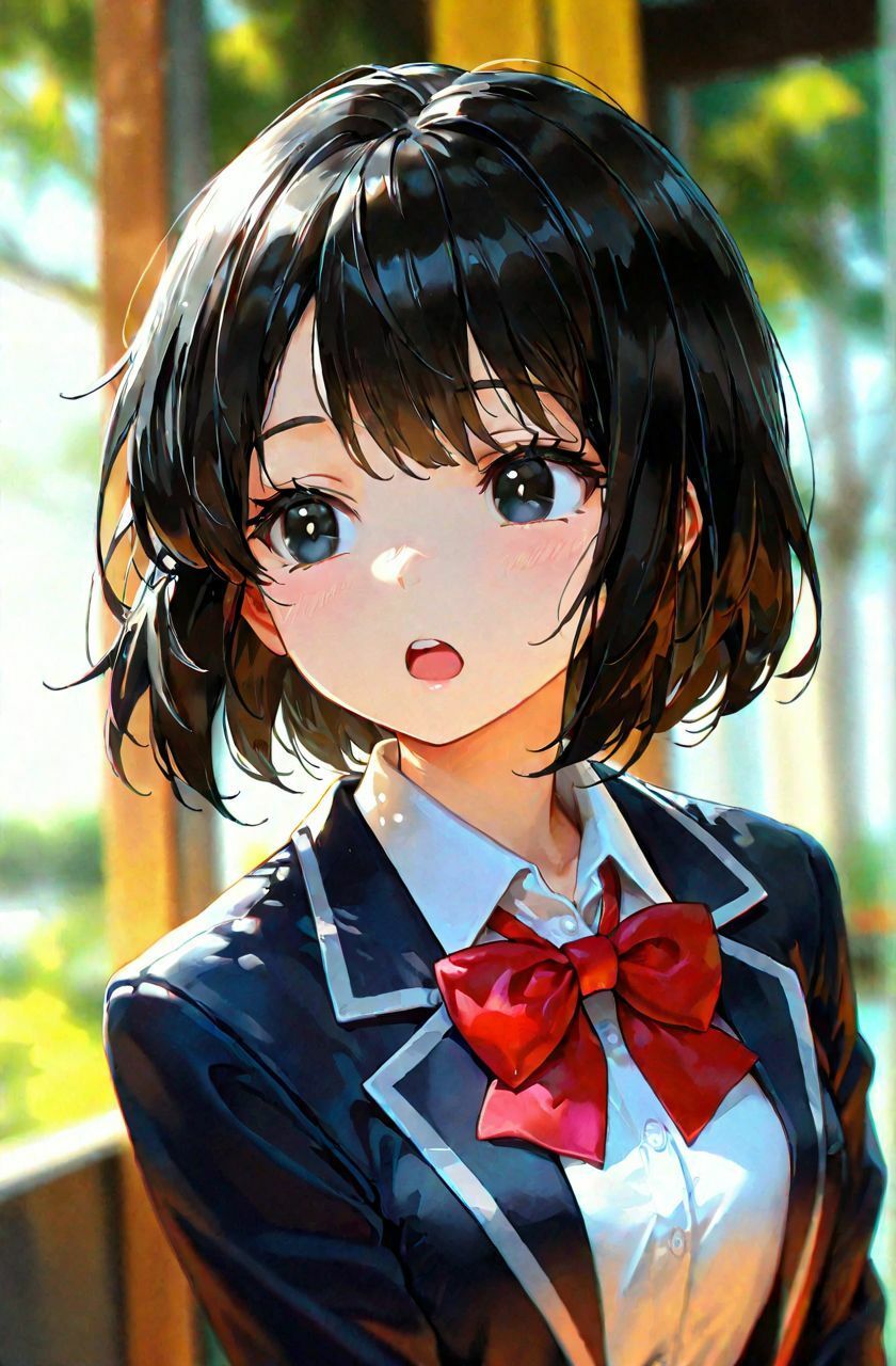 サンプル画像1:クラスの人気JK(ダンゴウオ) [d_667269]