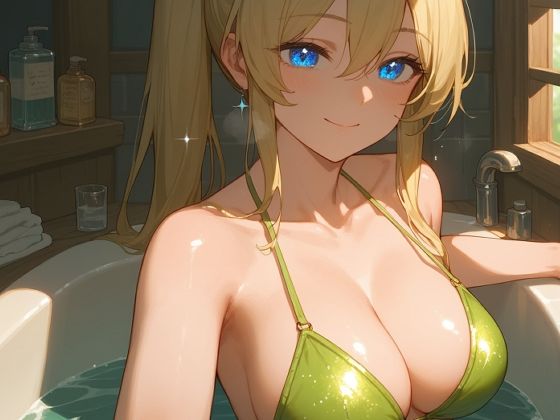 ギャルコスプレイヤー星崎キサラの個撮コスえっち-ライムビキニ編（Vol.4） 画像5