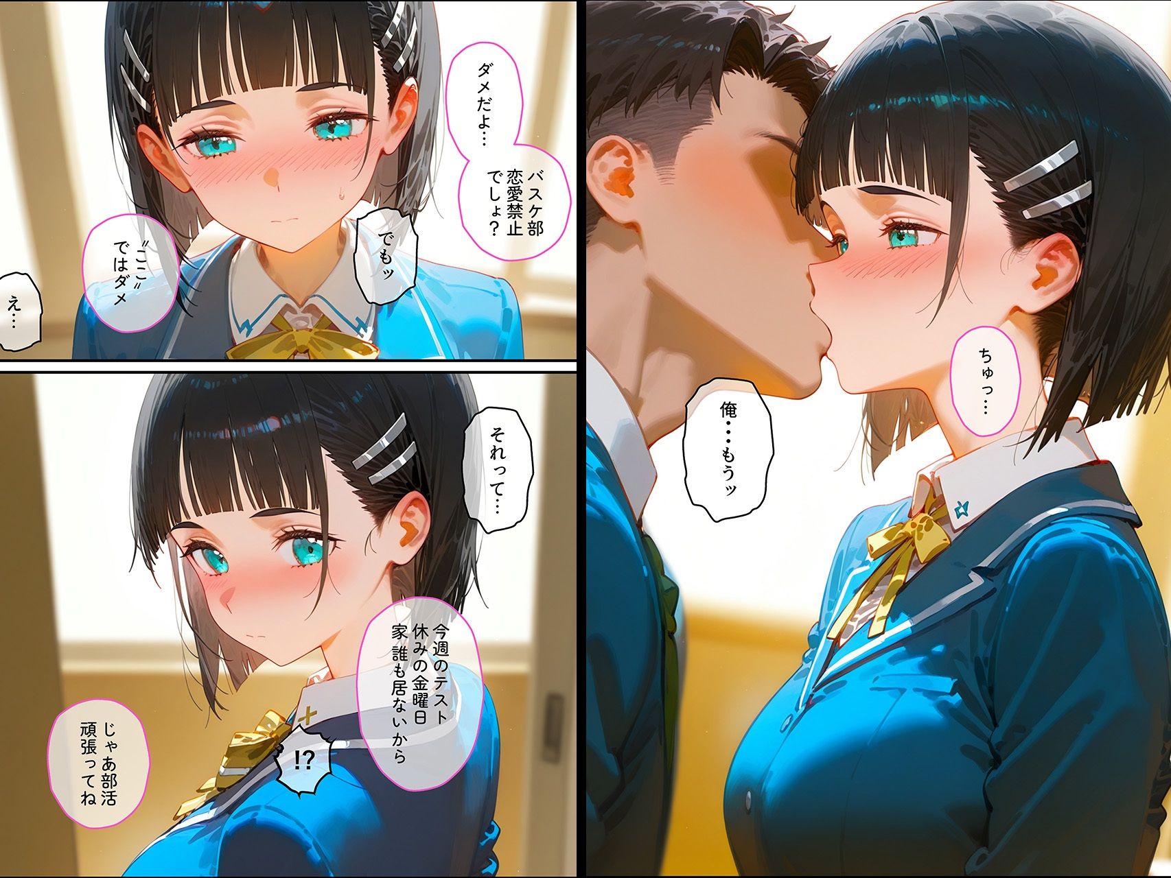 【桐ヶ谷◯葉】俺の大好きな清楚彼女が寝取られ快楽堕ちする話1
