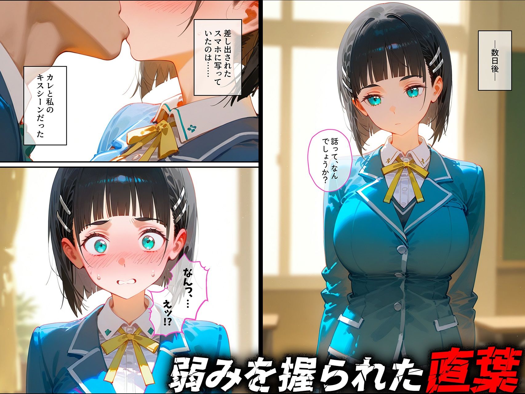 【桐ヶ谷◯葉】俺の大好きな清楚彼女が寝取られ快楽堕ちする話2