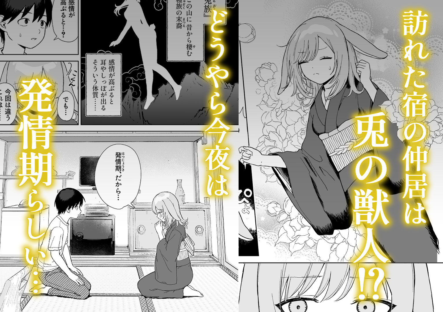 発情うさぎは満月の夜に交尾する 画像1