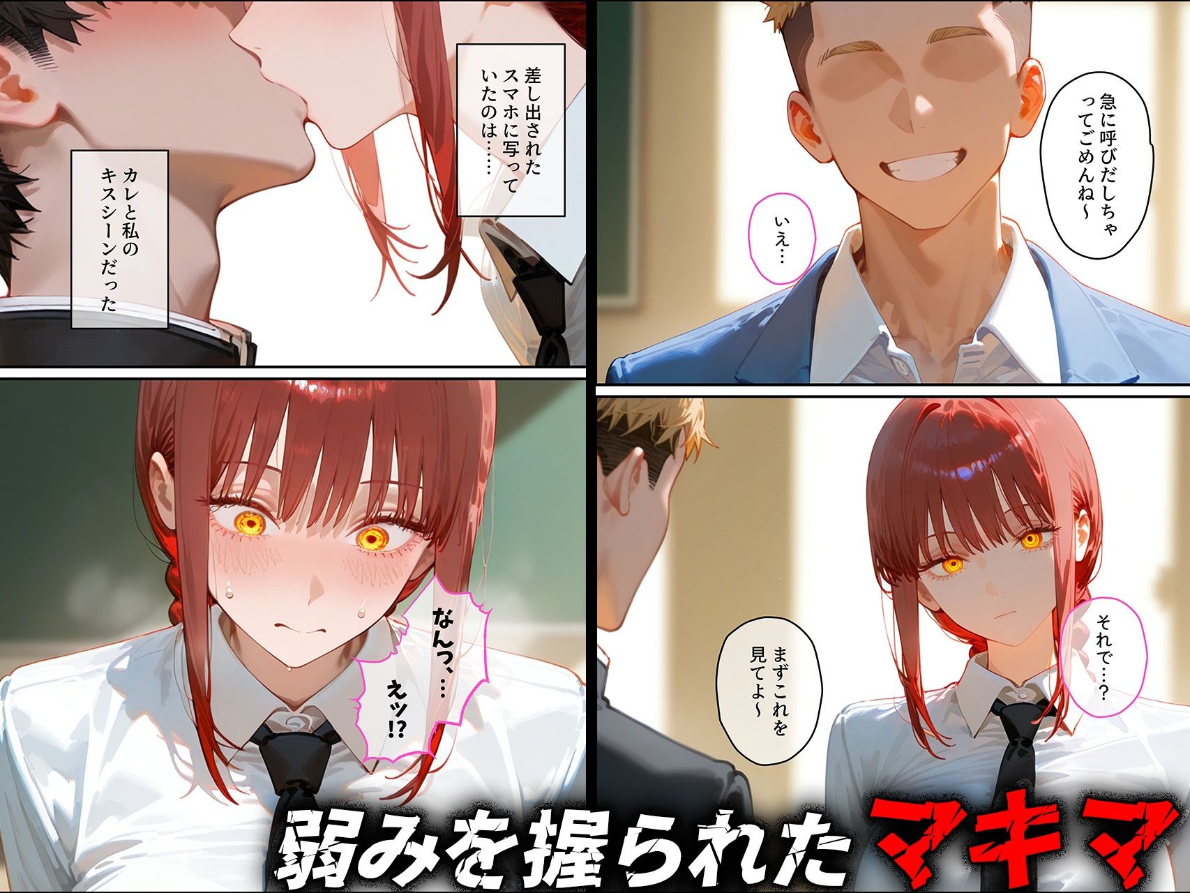 【マキ〇】俺の大好きな清楚彼女が寝取られ快楽堕ちする話 画像2