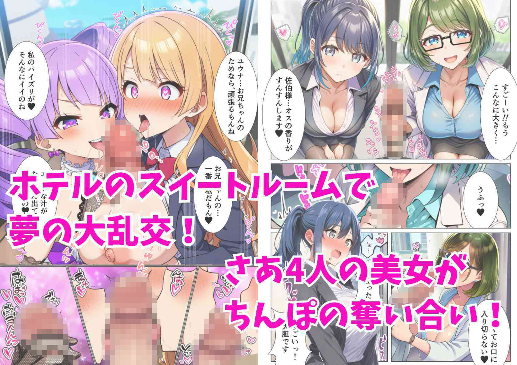 貞操逆転ハーレム無双、全員俺の性処理係！（女医・妹・護衛・令嬢） 画像9