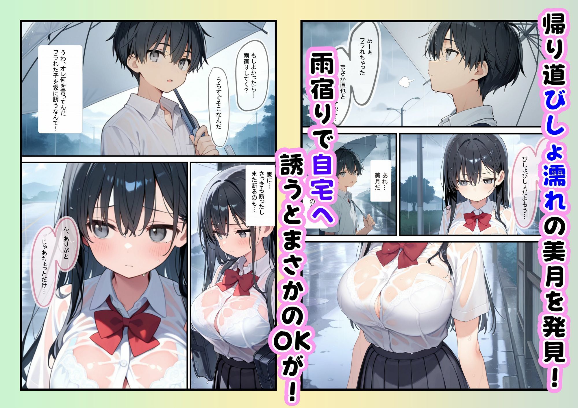 サンプル画像3:彼氏持ちを押し倒したらヤれちゃった話(Lustar Studio) [d_668544]