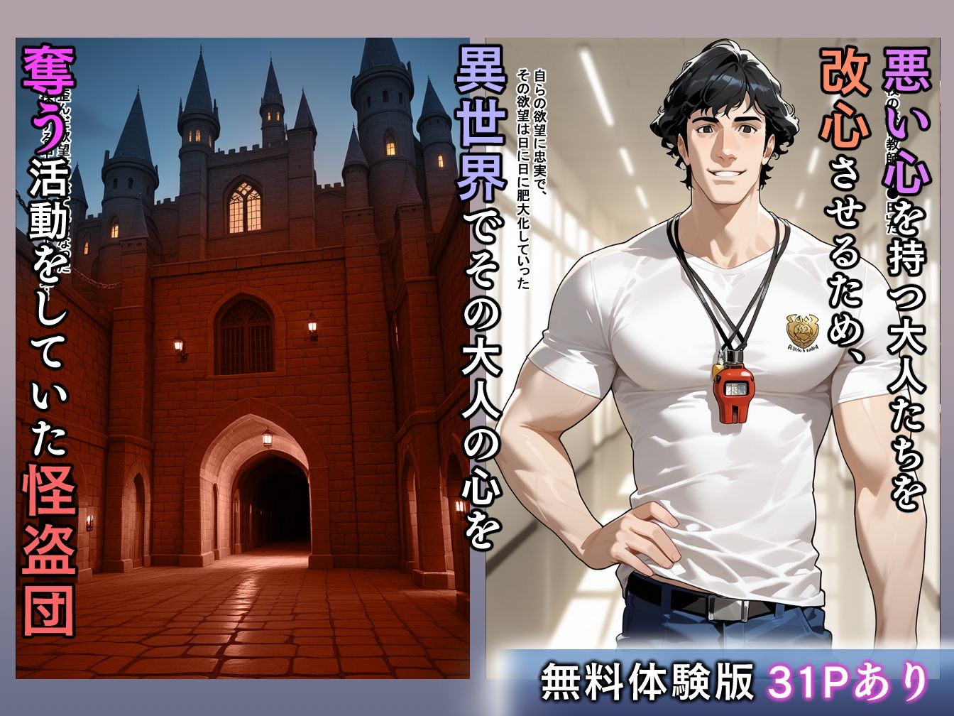 サンプル画像1:敗北の怪盗団〜改心させようとした悪党に女メンバーが篭絡される〜(エロスケベー) [d_669241]