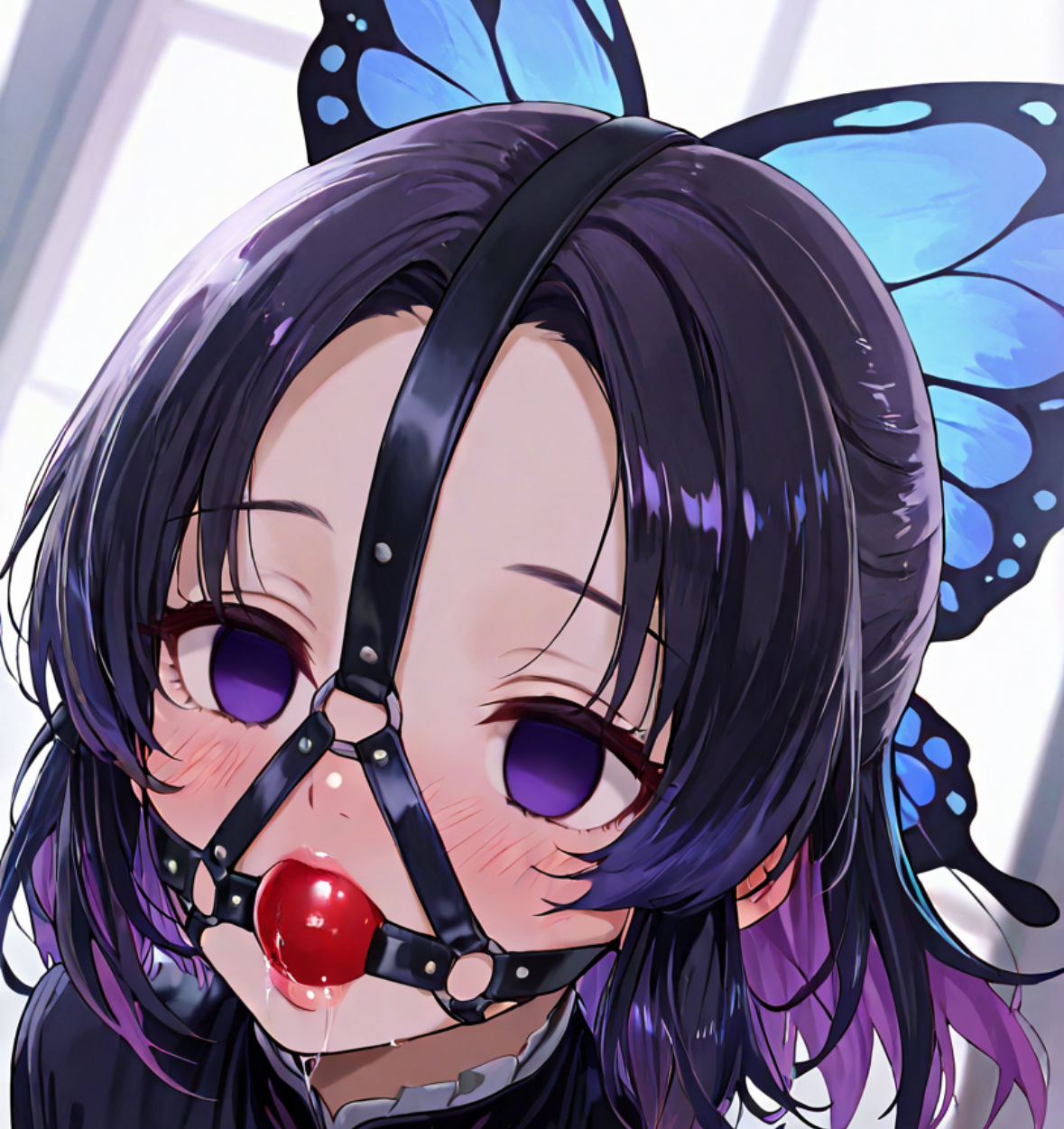 サンプル画像3:胡蝶し〇ぶ、猿轡と緊縛に悶え…〜蜘蛛鬼の拘束術〜(ぷよのDID倉庫) [d_670687]