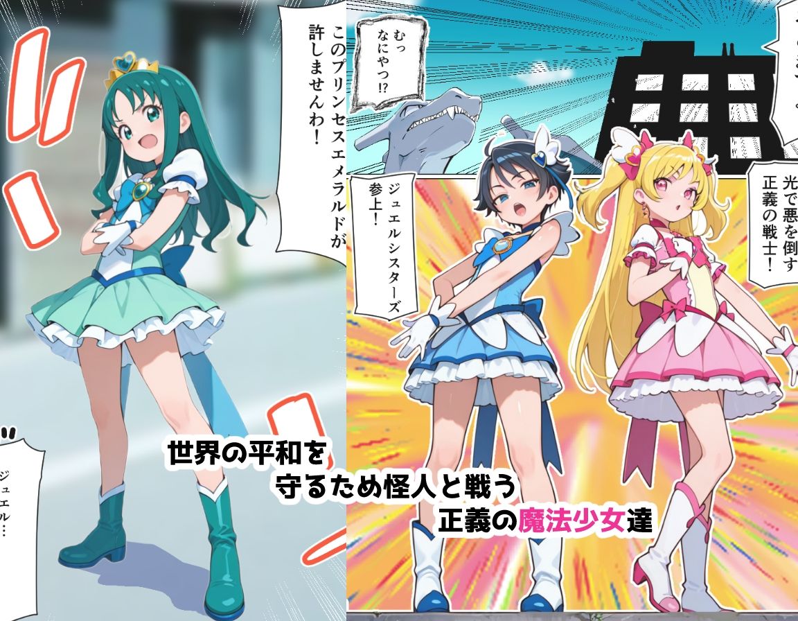 【エロ漫画】魔法少女は淫紋怪人に敗北するために存在する。総集編2