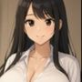 隣の巨乳女子大生に押し入り