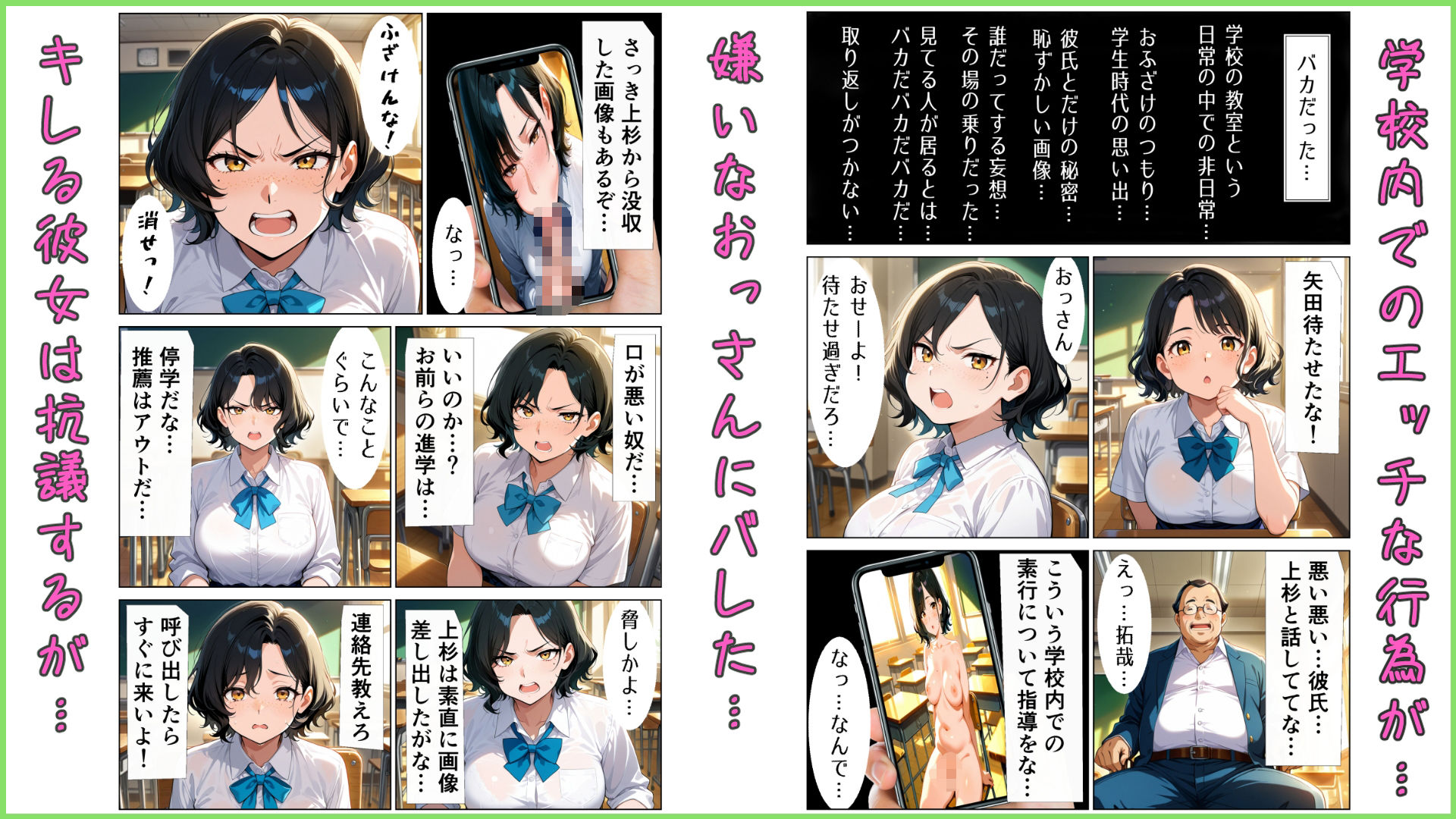 俺の地味だけど気の強い彼女がおっさん達に壊された話 画像1