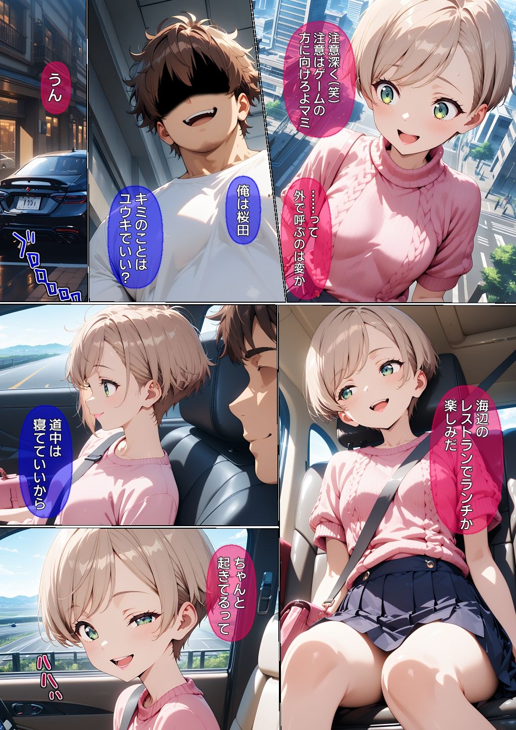 【漫画】オフパコ-男だと思っていたネトゲ友達【強●編】