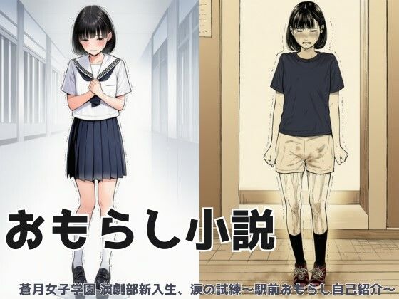 蒼月女子学園 演劇部新入生、涙の試練 〜駅前おもらし自己紹介〜