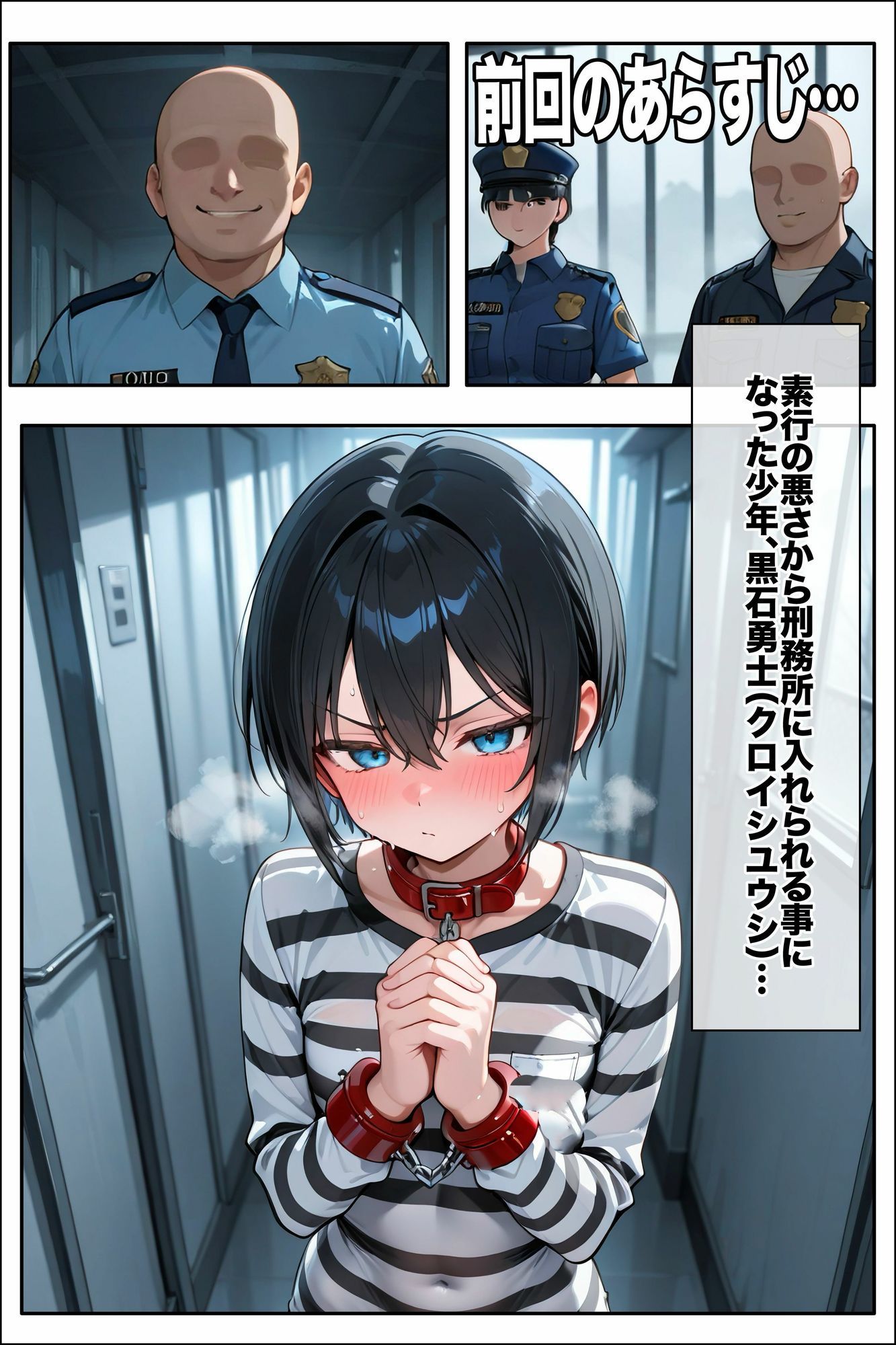 素行の悪い少年犯罪者が特別プログラムで肉便器にされる話〜産卵ショー編〜 スタープロダクション☆ エロ漫画3