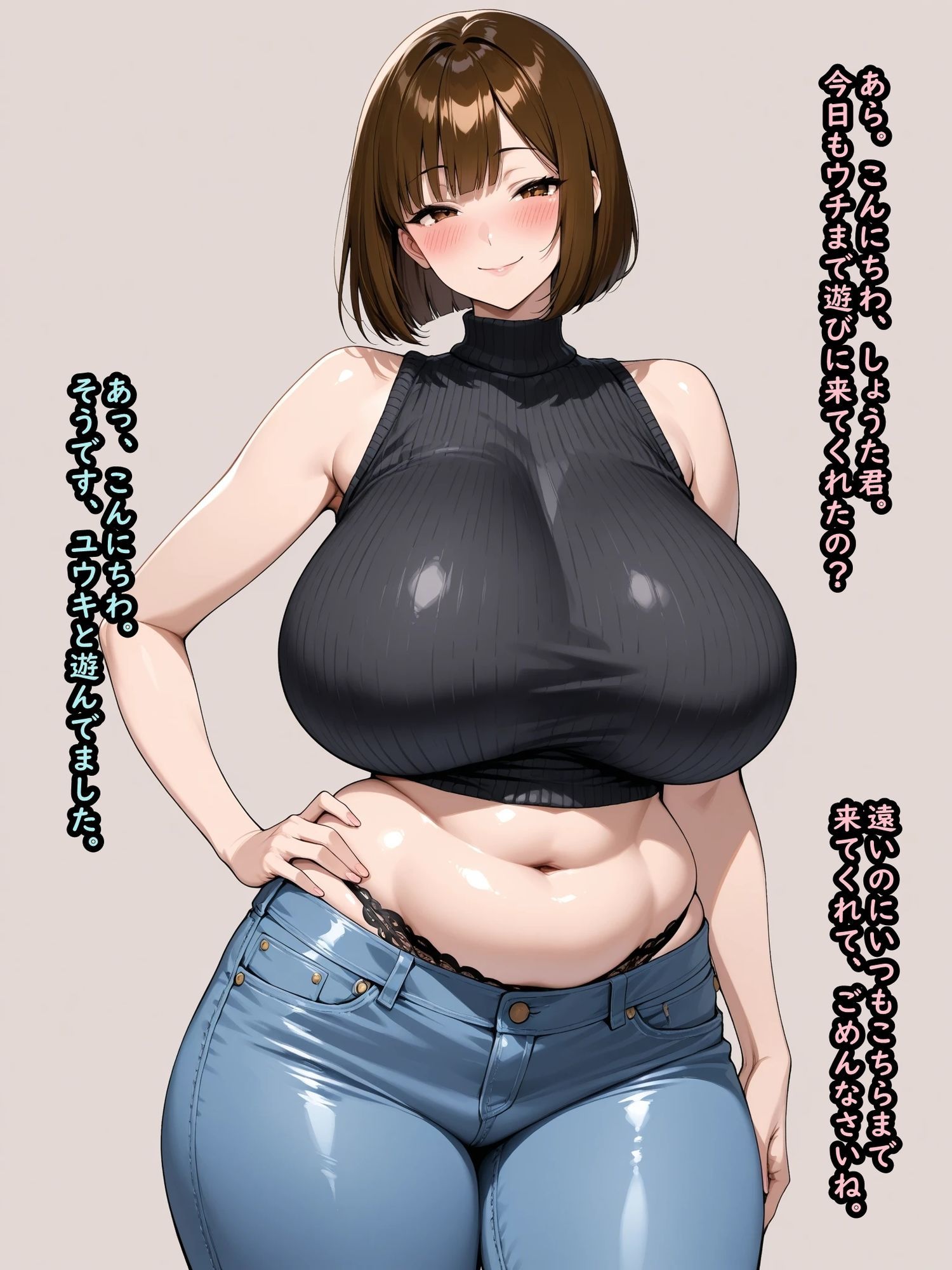 どスケベ人妻バニーユカリさん  童貞ショタちんぽ喰い 画像1