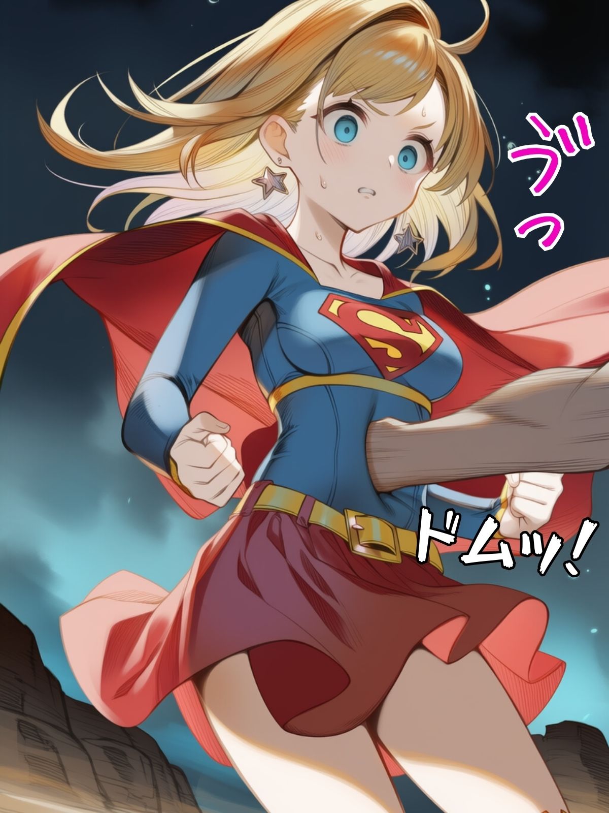 サンプル画像3:ヒロイン討伐No，3 スーパーヒロイン カレン(れい@AIフェチ絵) [d_673395]