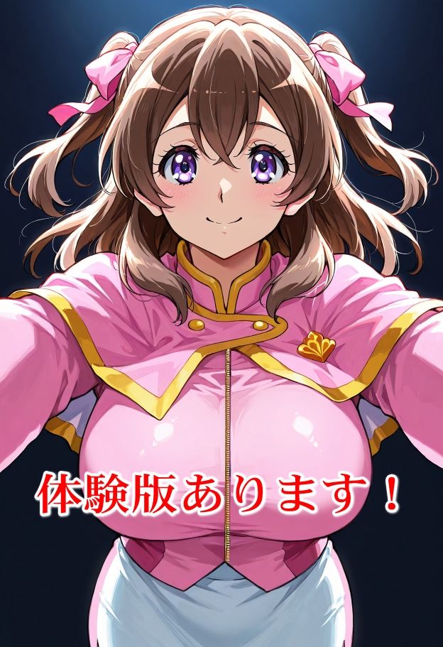 サンプル画像1:【輝石戦隊キボンヌジャー】 戦隊ヒロインは性処理係。桃園由衣の場合。 【プロローグ】『戦隊ヒロインピンチ！丸呑み拘束でレッドと密着脱出不能！編』(四次元少女ネオス) [d_673564]