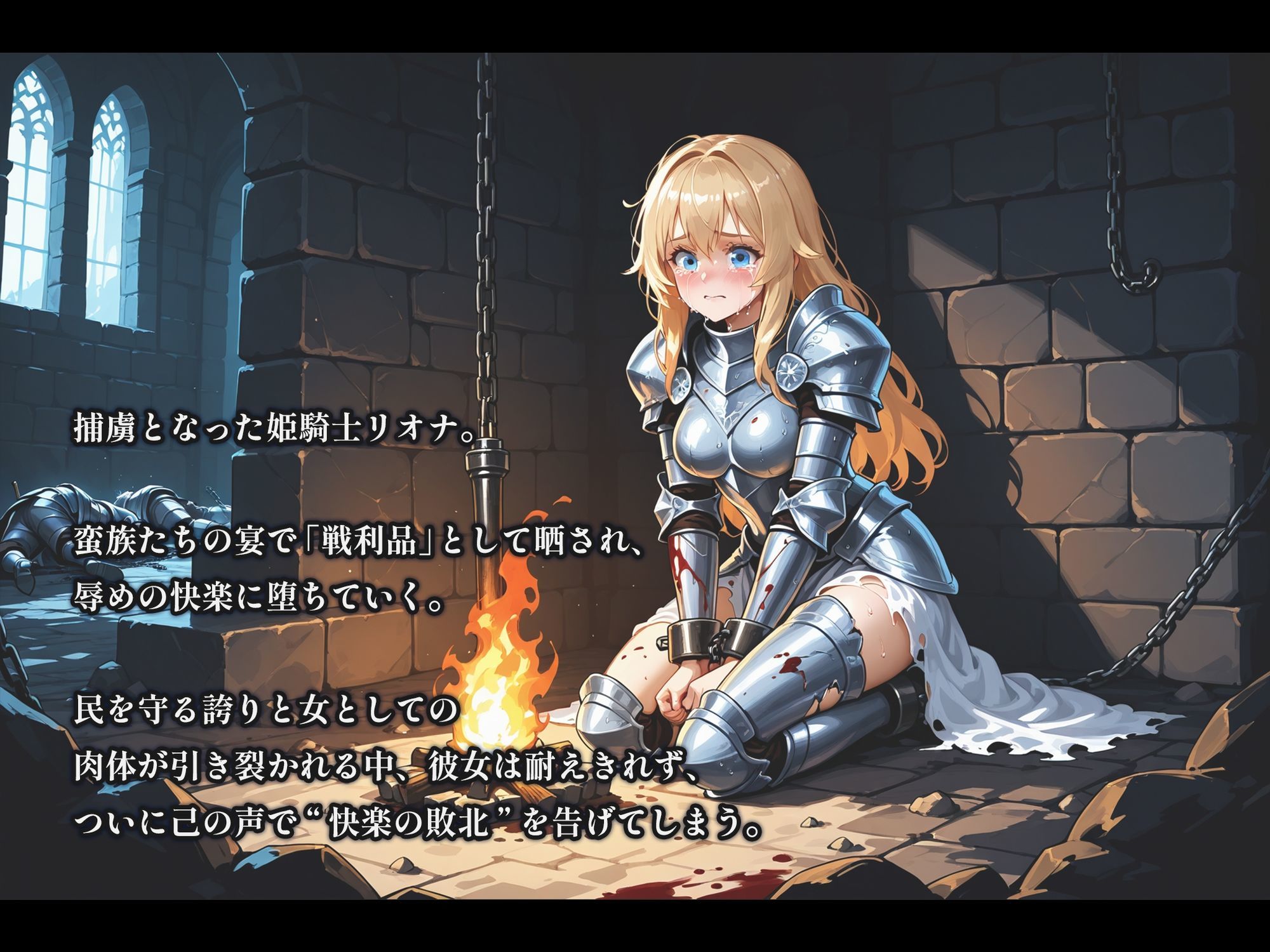 サンプル画像1:オークの宴会 ―六人の女、六つの堕落―(空想彩館) [d_673999]