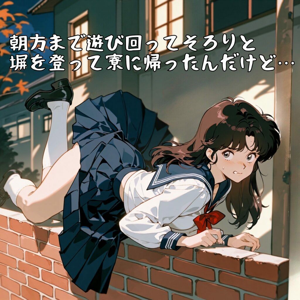 サンプル画像3:女子寄宿学校のシスターのお仕置き(紅月舎) [d_674179]