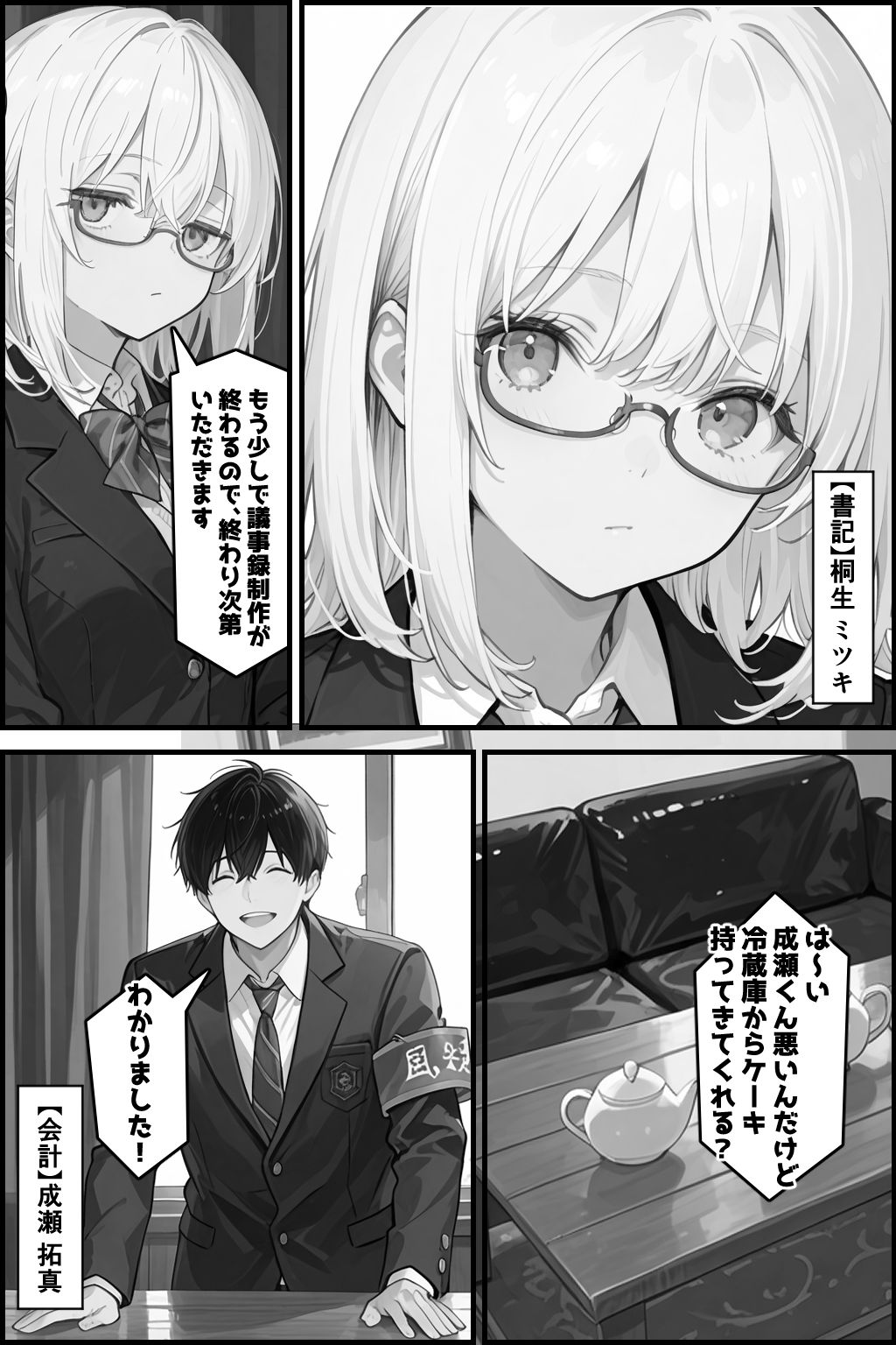 サンプル画像3:性徒会 〜誰にも言えない裏活動〜(愛罠（ai_wanna_）) [d_674193]