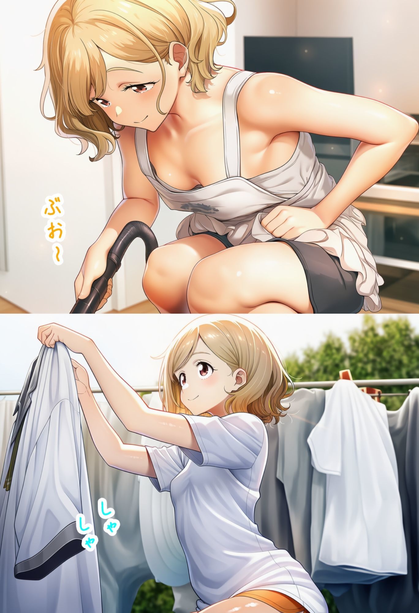 サンプル画像4:お兄ちゃん、私のことが好き？(智之) [d_674228]