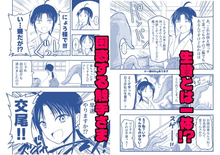 触手は贄に理解らせたい！ 画像2