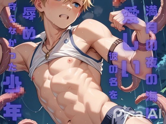 「満月の夜の海に近づけいてはいけない」とのいいつけを守らなかった少年は辱められて愛しい彼の名を叫ぶ メイン画像