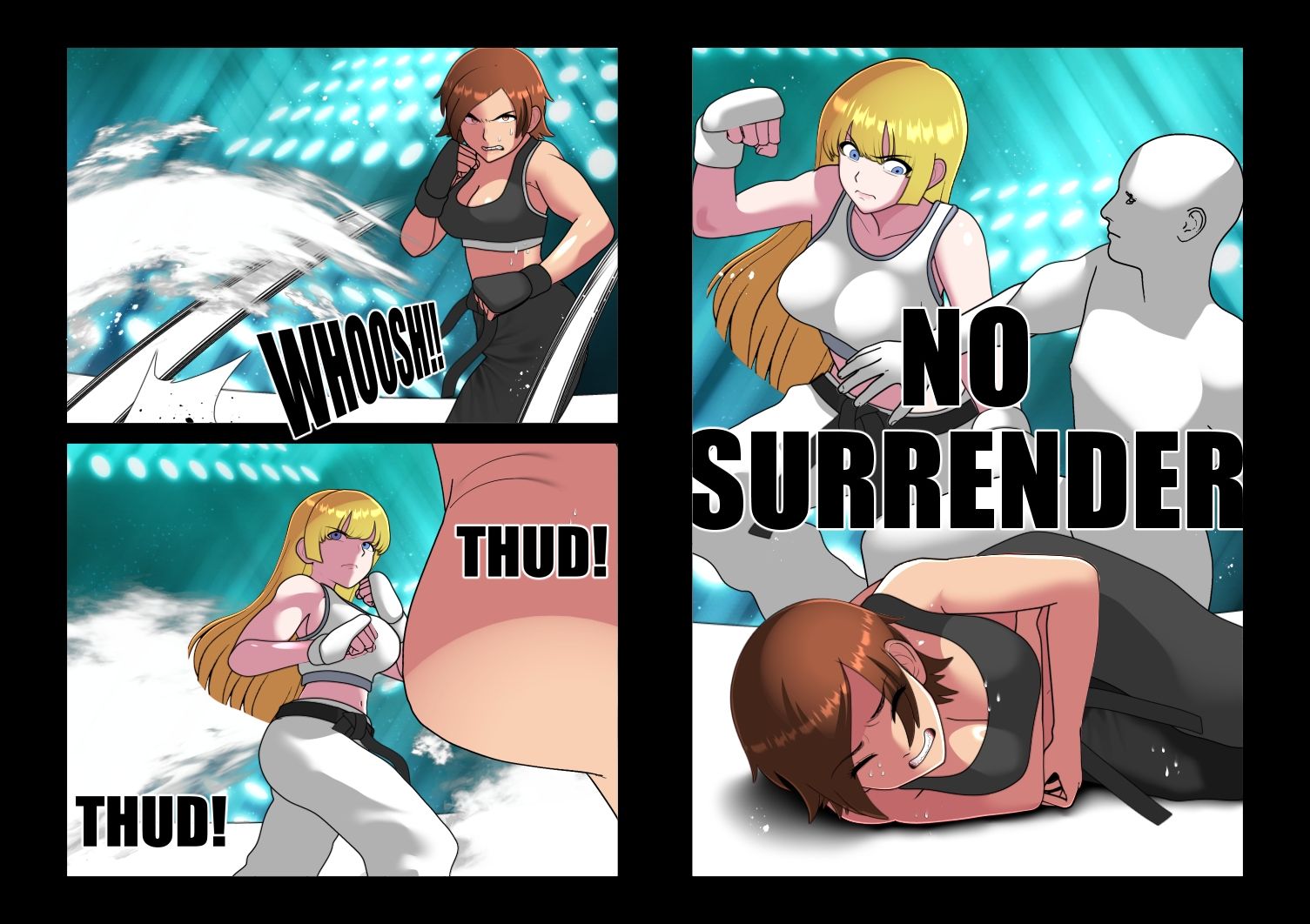 サンプル画像1:NOSURRENDER(悪魔がきたりて) [d_674632]