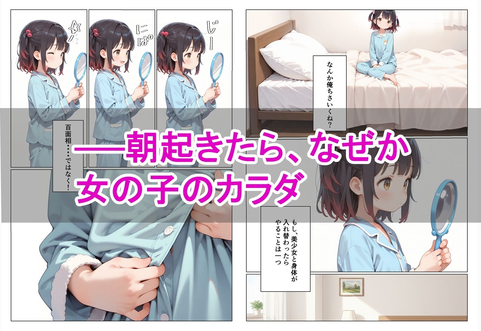 俺、朝起きたら女の子になっていた Airimu エロ漫画3