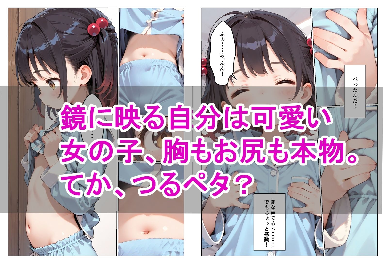 俺、朝起きたら女の子になっていた Airimu エロ漫画4