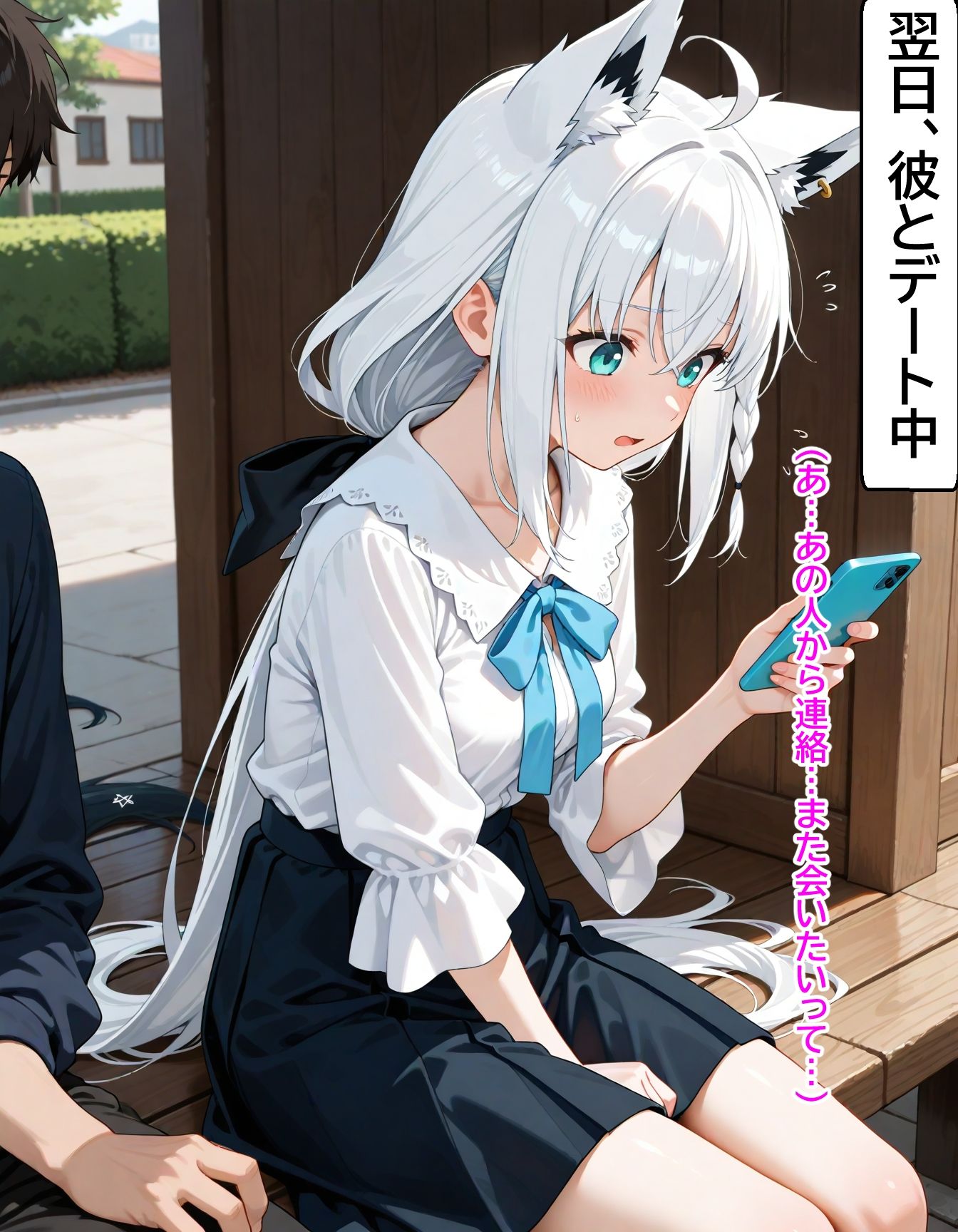 サンプル画像4:白上フ〇キ  〜浮気チンポに溺れても、彼のことが好き〜(からあげ) [d_675108]