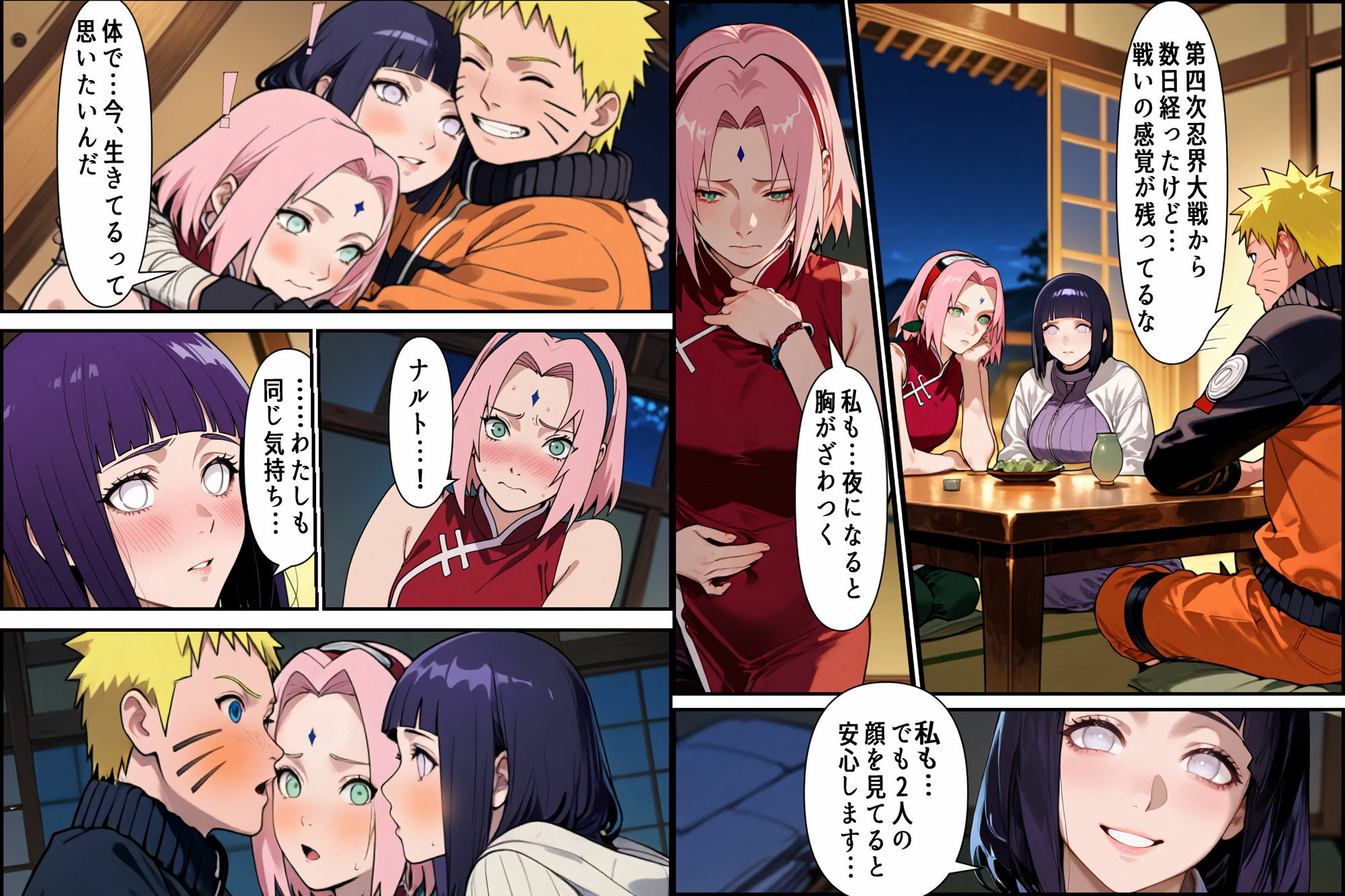 サンプル画像1:欲望むき出し乱交トライアングル(ぽち研究会) [d_675185]